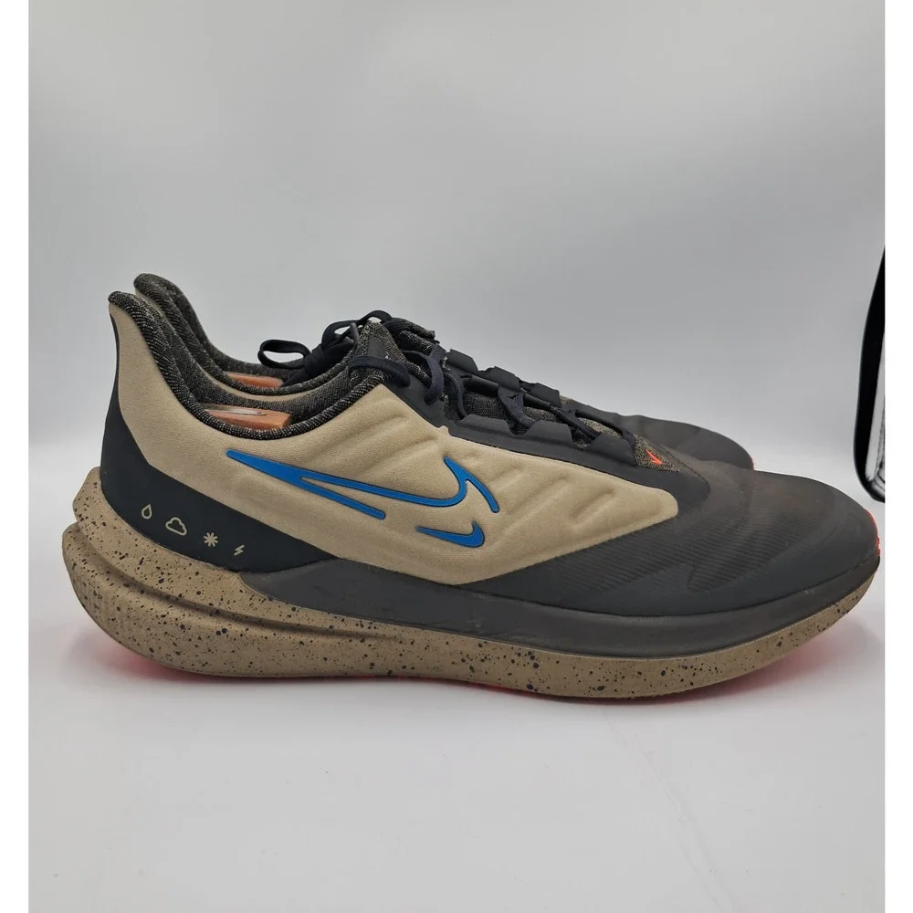 Size 13 - Nike Air Winflo 9 Shield 'Medium Ash Laser Blue - DM1106-200